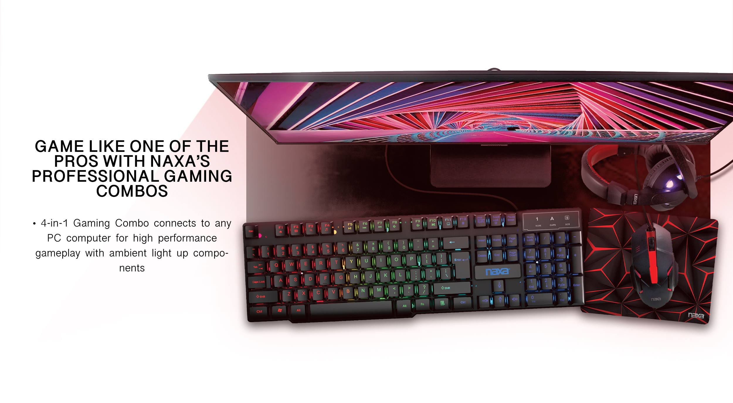 Naxa Gaming Accessories — Controllers, Headsets and More