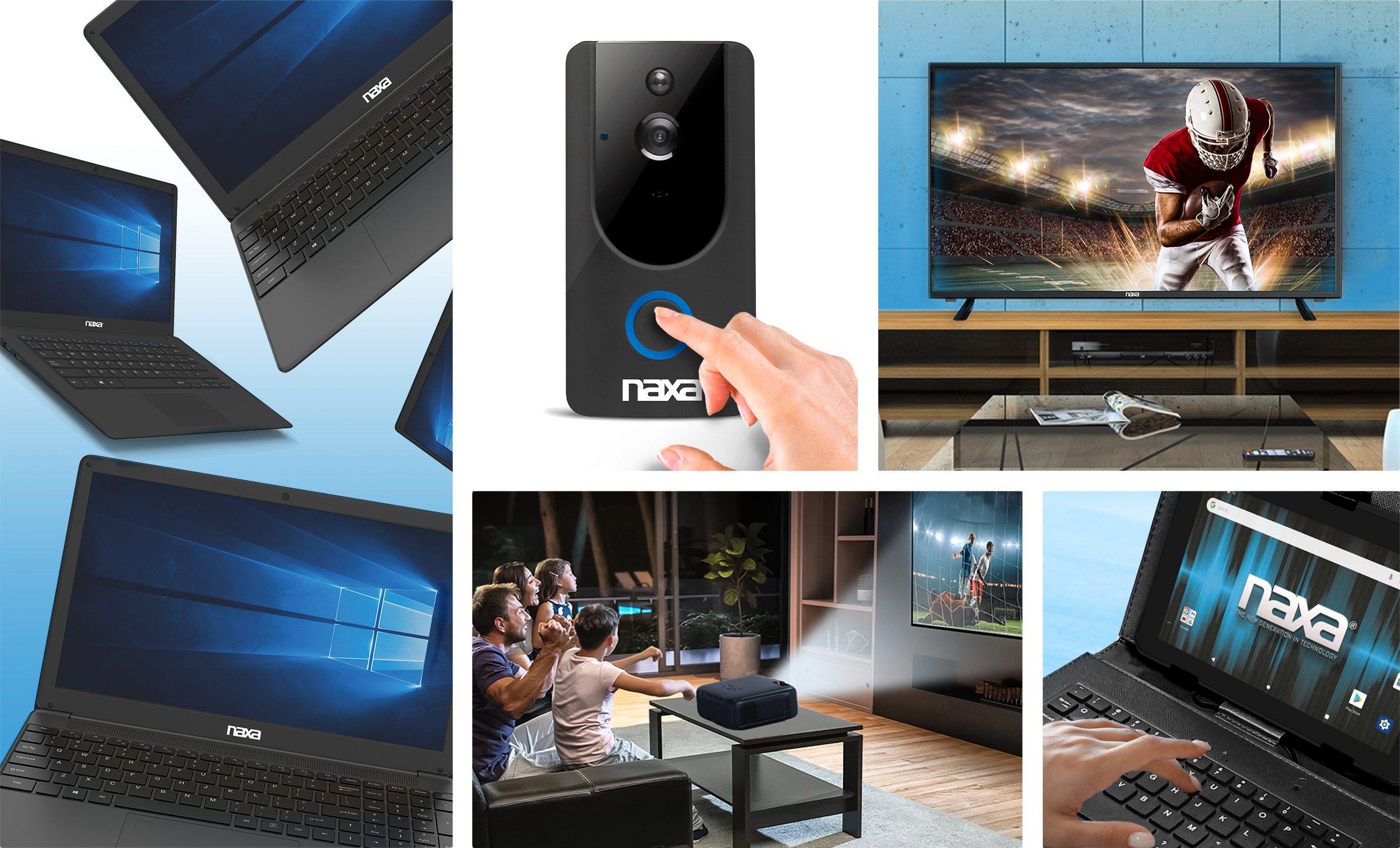 Naxa Electronics — Premium Consumer Electronics Lineup